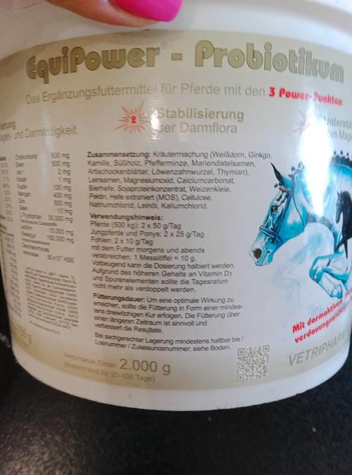 EquiPower - Probiotica paard., Dieren en Toebehoren, Paarden en Pony's | Verzorgingsproducten, Zo goed als nieuw, Ophalen of Verzenden