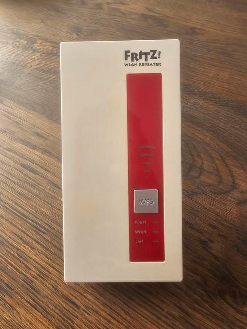 Fritz! WLAN Repeater 1750E - WiFi Versterker, Computers en Software, WiFi-versterkers, Gebruikt, Ophalen of Verzenden