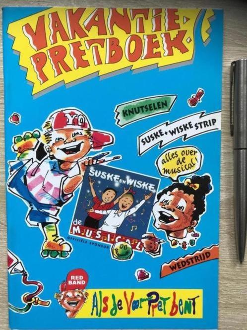 Vakantie pretboek met o.a. 2 verhalen van Suske en Wiske, Boeken, Stripboeken, Nieuw, Eén stripboek, Ophalen of Verzenden