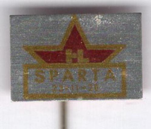 Sparta blik voetbalclub speldje ( Y_097 ), Verzamelen, Speldjes, Pins en Buttons, Zo goed als nieuw, Speldje of Pin, Sport, Verzenden