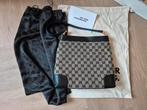 Vintage Gucci Abbey Schoudertas, Verzenden, Gebruikt, Zwart, Schoudertasje