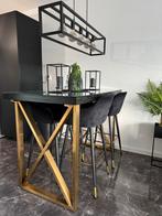 4x Barstoelen/Barkrukken Dubbelman Design, 4 krukken, Ophalen of Verzenden, Zo goed als nieuw, 60 tot 90 cm