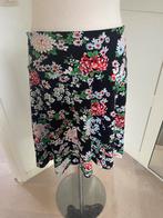 King Louie rok met bloemenprint, maat L, Zwart, Maat 42/44 (L), Ophalen of Verzenden, Zo goed als nieuw
