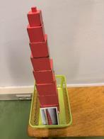 Montessori Roze Toren - Ruimtelijke Inzicht, Ophalen, Gebruikt, Overige merken