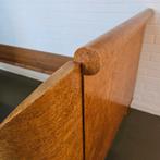 Art Deco Bed - Birdseye Esdoorn - 100x190cm vintage, 100 cm, Eenpersoons, Art deco, Zo goed als nieuw