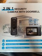 2 in 1 security camera doorbell, Huis en Inrichting, Ophalen of Verzenden, Zo goed als nieuw