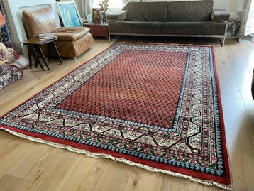 Gereinigd groot Vintage handgeknoopt Perzisch Tapijt 300x200 beschikbaar voor biedingen
