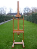 Atelier vondst Schildersezel met SLINGER en op wielen Patina, Ophalen