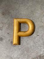 Jaren reclame gevel-letter P