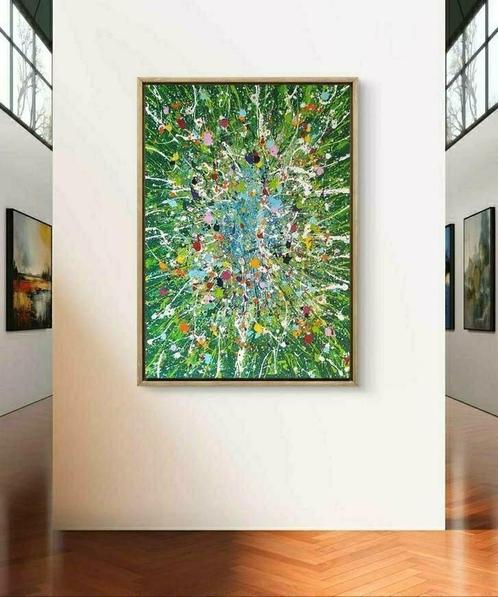 Once in a lifetime beautiful feeling, Antiek en Kunst, Kunst | Schilderijen | Abstract, Ophalen of Verzenden