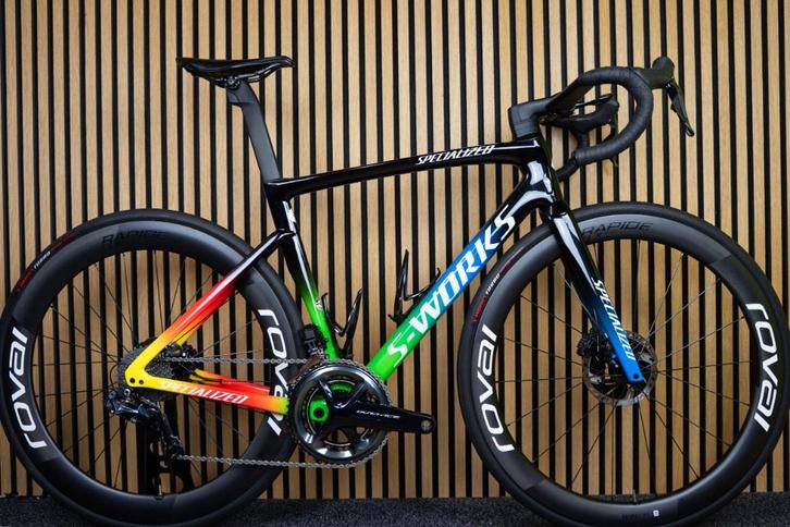 S-Works Tarmac SL7 World Champions's Limited Edition Maat 54, Fietsen en Brommers, Fietsen | Racefietsen, Zo goed als nieuw, Overige merken