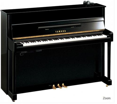 Yamaha b2 SC2 PE Silent piano occasion (2020), Muziek en Instrumenten, Piano's, Gebruikt, Piano, Zwart, Digitaal, Hoogglans, Ophalen