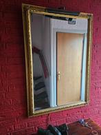 Spiegel met gouden lijst, Ophalen, Rechthoekig, 50 tot 75 cm, Minder dan 100 cm