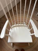 Witte Schommelstoel - Relaxen in Stijl!, Ophalen, Gebruikt, Wit, Eén
