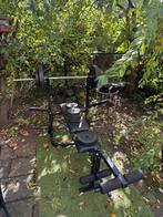 Bankdrukken Bench Press Outdor Gym, Sport en Fitness, Fitnessmaterialen, Ophalen of Verzenden, Zo goed als nieuw, Fitnessbank