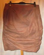Korte bruine rok Seven Hills maat 46 A40, Bruin, Maat 46/48 (XL) of groter, Ophalen of Verzenden, Zo goed als nieuw