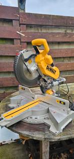 DeWalt DWS780 Afkortzaag, Doe-het-zelf en Verbouw, Ophalen, DeWalt, 70 mm of meer, Zo goed als nieuw
