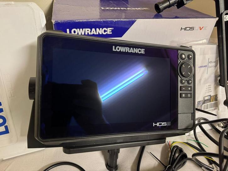 Lowrance HDS 9 Pro Kaartplotter/Fishfinder, Watersport en Boten, Navigatiemiddelen en Scheepselektronica, Zo goed als nieuw, Kaartplotter of Fish Finder