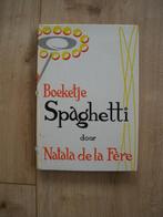 Boeketje spaghetti Italiaanse schetsen N. de La Fère 1959, Ophalen of Verzenden, Gelezen, N. de La Fère