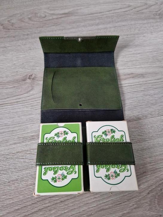 Grolsch speelkaarten  set, Verzamelen, Biermerken, Gebruikt, Heineken, Ophalen