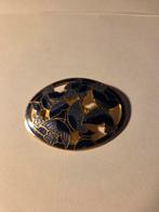 oude cloisonne broche vlinders, Overige materialen, 4 tot 7 cm, Verzenden, Zo goed als nieuw