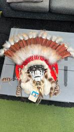 Indianenhoofd Muur Decor Handgemaakt door Zuni/Navajo, Ophalen