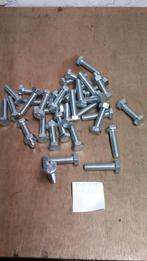 Zeskant tapbouten 12x50 deels met moer, Verzenden, Nieuw