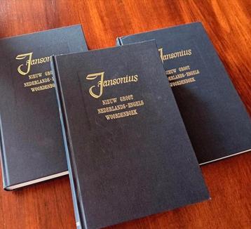 Jansonius woordenboeken Nederlands-Engels beschikbaar voor biedingen