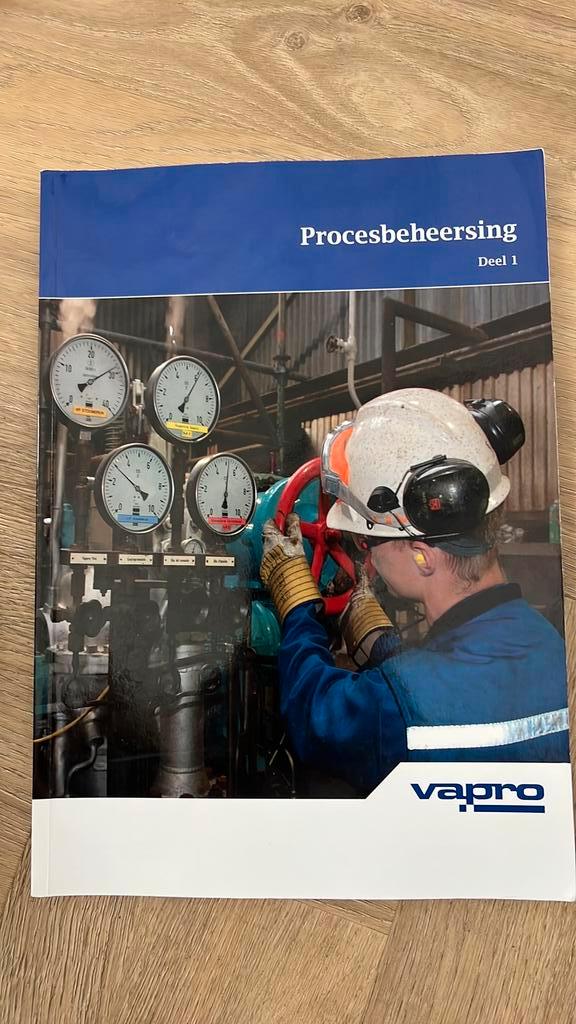 Vapro Procesbeheersing  Artikel num 850001, Boeken, Techniek, Zo goed als nieuw, Overige onderwerpen, Ophalen of Verzenden
