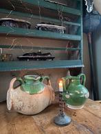 Zeldzaam antiek frans aardewerk kruiken, Antiek en Kunst, Ophalen of Verzenden