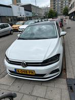 Volkswagen Polo 1.0 TSI 95PK 5D Bluemotion 7-DSG 2018 Wit, Auto's, Stof, Zwart, 95 pk, Wit