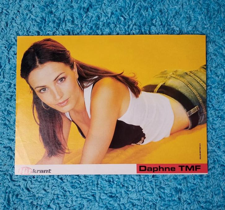 Daphne Bunskoek (TMF) poster hitkrant, Verzamelen, Posters, Nieuw, Film en Tv, A4 of kleiner, Rechthoekig Liggend, Ophalen of Verzenden