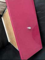 Ikea kallax expedit vakkenkast lades laden inzet roze, Ophalen, Minder dan 50 cm, Zo goed als nieuw, Minder dan 100 cm