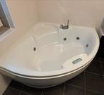 Whirlpool Hoekbad met Luxe Kranen, Ophalen, Gebruikt, 100 tot 150 cm, 75 cm of meer