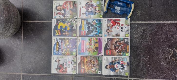 Wii Games Collectie - 11 Stuks + Stuur Sonic, Spelcomputers en Games, Games | Overige, Gebruikt, Overige genres, Ophalen of Verzenden