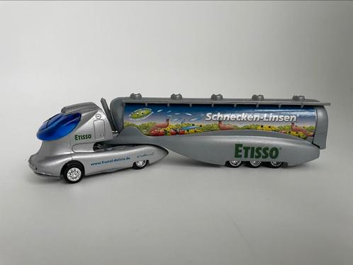 model Colani Etisso vrachtwagencombinatie, grijs, 1/87, Hobby en Vrije tijd, Modelauto's | 1:87, Gebruikt, Bus of Vrachtwagen
