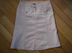 H&M rok beige rib maat 34, H&M, Beige, Ophalen of Verzenden, Zo goed als nieuw