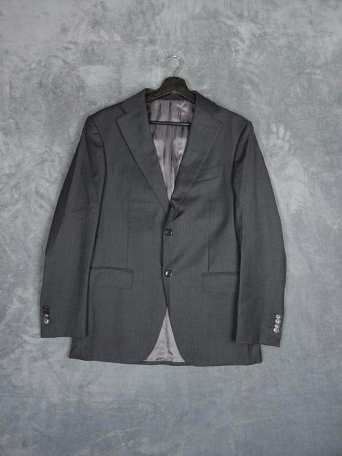 Suitsupply Blazer Colbert Napoli Wol Super 110’s 46 Grijs, Kleding | Heren, Kostuums en Colberts, Zo goed als nieuw, Maat 46 (S) of kleiner