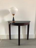 Driepoot sidetable tafeltje bijzettafel, Huis en Inrichting, Tafels | Sidetables, Gebruikt, 50 tot 100 cm, Overige vormen, Grenenhout