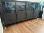 Metalen Dressoir Carpini, Huis en Inrichting, Kasten | Dressoirs, Ophalen, 150 tot 200 cm, Zo goed als nieuw, Metaal
