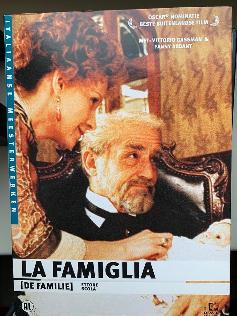 La famiglia (5=4 aktie), Cd's en Dvd's, 1960 tot 1980, Vanaf 16 jaar, Ophalen of Verzenden, Zo goed als nieuw