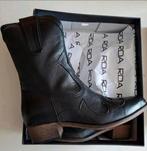 Zwarte Leren Roberto D'Angelo western boots mt 45, Kleding | Dames, Zwart, Lage of Enkellaarzen, Ophalen of Verzenden, Roberto d'Angelo