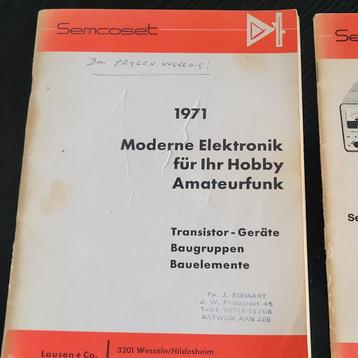 Semcoset Moderne Elektronik 1971 (Duits, 2x) beschikbaar voor biedingen