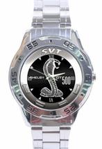 Ford Mustang Shelby GT 500 - SVT stalen horloge 40 MM NIEUW, Nieuw, Auto's, Ophalen of Verzenden