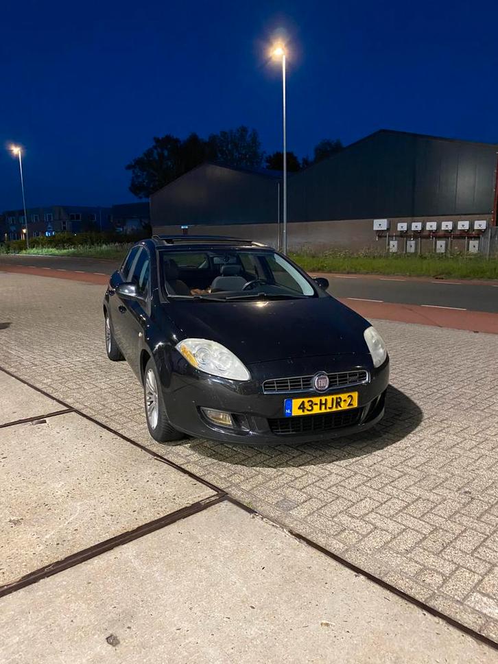 Fiat Bravo 1.4 Pano - Carplay- NAP - Cruise - 5DR 2008 Zwart, Auto's, Fiat, Particulier, Bravo, ABS, Airbags, Airconditioning