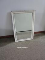 Oude spiegel, Antiek en Kunst, Antiek | Spiegels, Ophalen of Verzenden, Rechthoekig, Minder dan 50 cm, Minder dan 100 cm