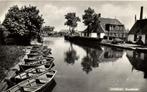 Uitgeest, Sluishaven - roeiboten - 1969 gelopen, Verzamelen, Ansichtkaarten | Nederland, Verzenden, 1960 tot 1980, Gelopen, Overijssel
