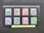 Oostenrijk Postzegels Set 8x st + Envelop 1976 Winterspelen, Ophalen of Verzenden, Gestempeld