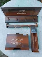 brabantia kapstok, luciferhouder, servethouder, pijphouder, Ophalen of Verzenden, Zo goed als nieuw, Minder dan 10 liter, Metaal