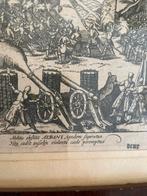 Prachtige historische prent van Slot Loevestein, Antiek en Kunst, Ophalen of Verzenden